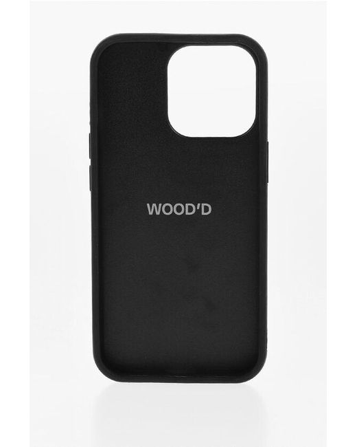 Wood'd Pink Wooden Sunset Iphone 13Pro Hard Case for men