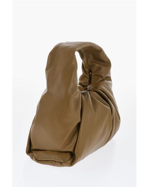 Bottega Veneta Brown Leather The Shoulder Pouch Hobo Bag