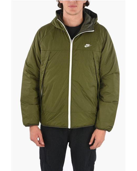 Nike Green Reversible Puffer for men