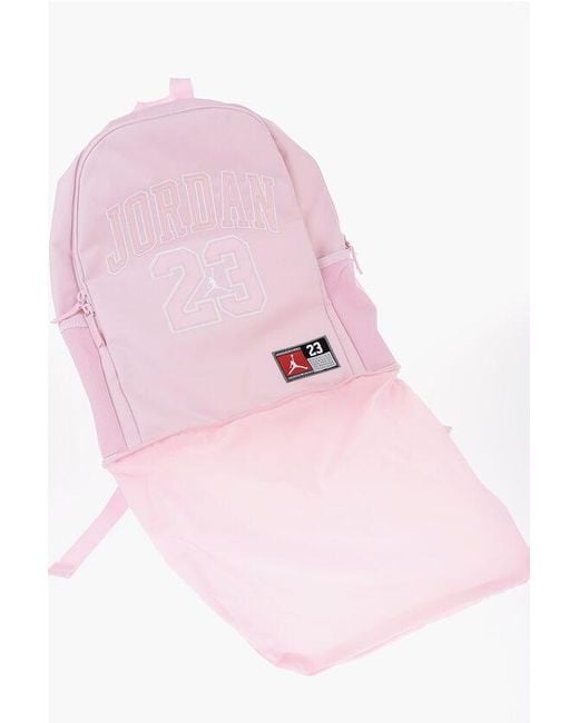 Nike Pink Embroidered Logo Backpack