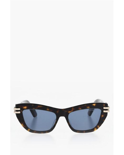 Dior Black Tortoiseshell C B2 U Sunglasses With Golden Details