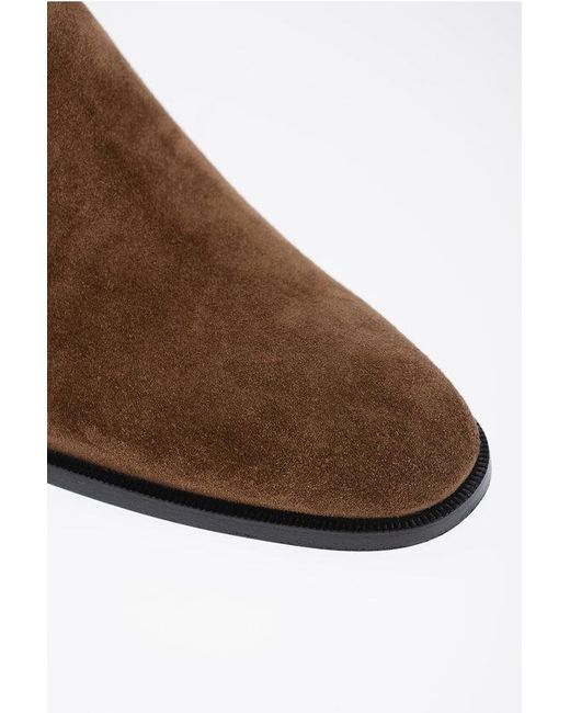Céline Multicolor Suede Leather Isaac Boots With Buckle Details for men