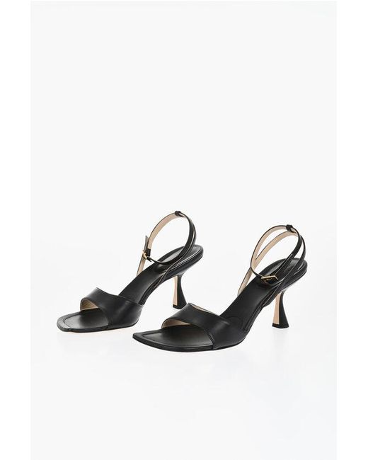 Wandler Multicolor Leather Sandals With Strap Heel 9 Cm