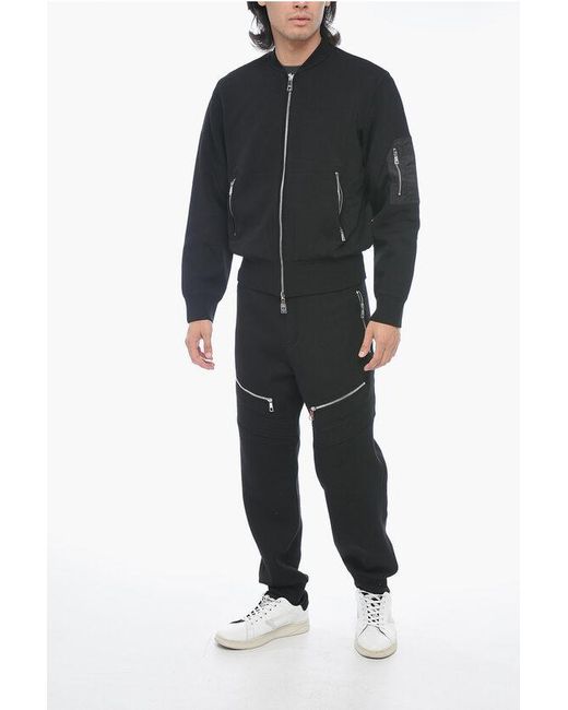 Neil Barrett Black Reversible Baggy Fit Sweatshirt for men