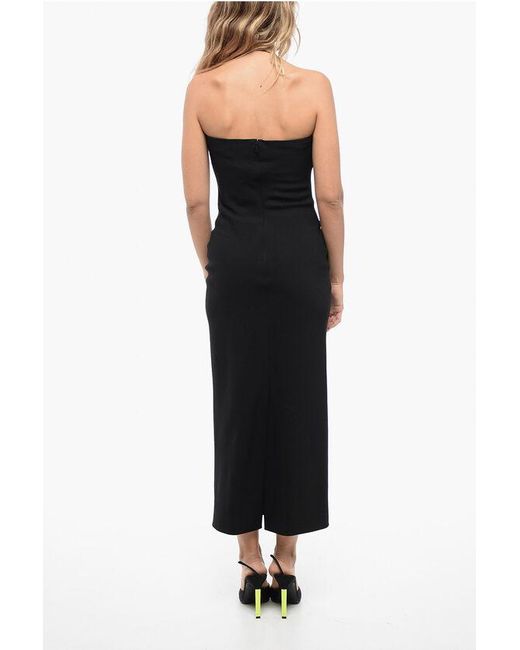 Givenchy Black Wool Dress With Underwire Bra