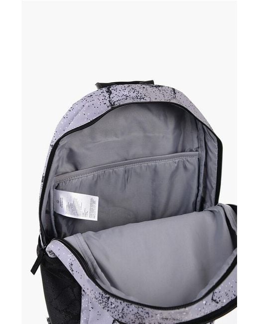 Nike Gray Air Jordan Two-Tone Backpack With Embroidered Logo