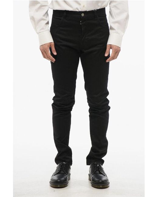 Maison Margiela Black Mm1 Printed Defilè 5-Pocketed Pants for men