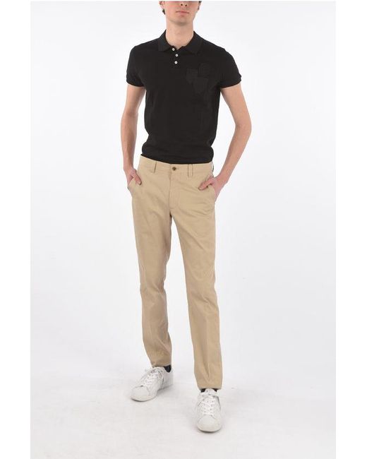 Corneliani Natural Id Silk Blend Identity Belt Loops Trousers for men