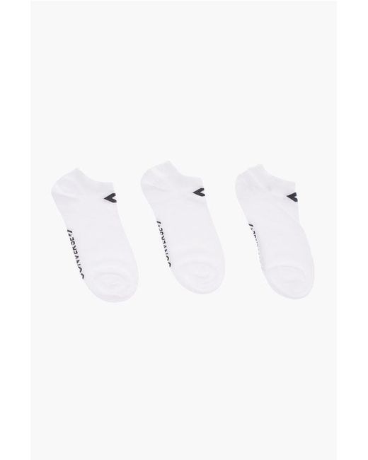 Converse Multicolor Logo Embroidered 3 Socks Set