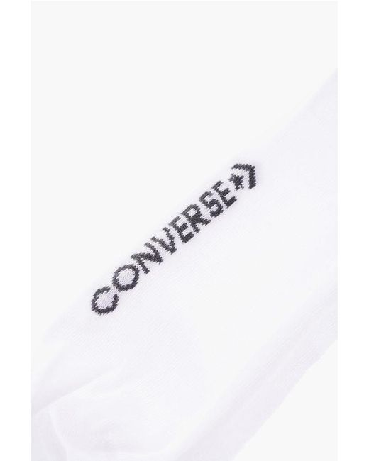 Converse Multicolor Logo Embroidered 3 Socks Set