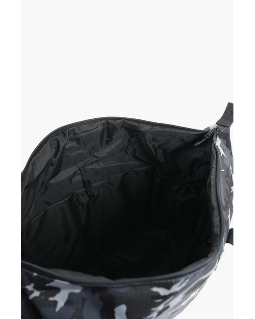 Nike Black Air Jordan Camouflage Effect Duffle Bag With Removable Shoul Size Unic for men