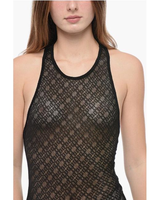Palm Angels Black Underwear Body S Standard Size