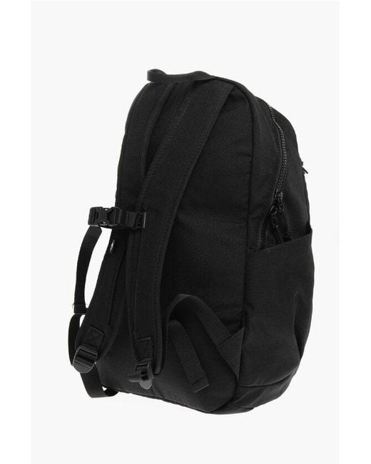 Converse Black Cons Solid Color Backpack With Tone On Tone Printing