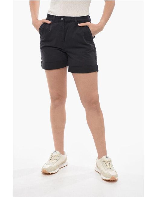Barbour Black Cuffed Hem Chinos Pants