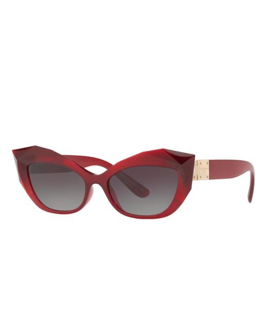red dolce and gabbana sunglasses