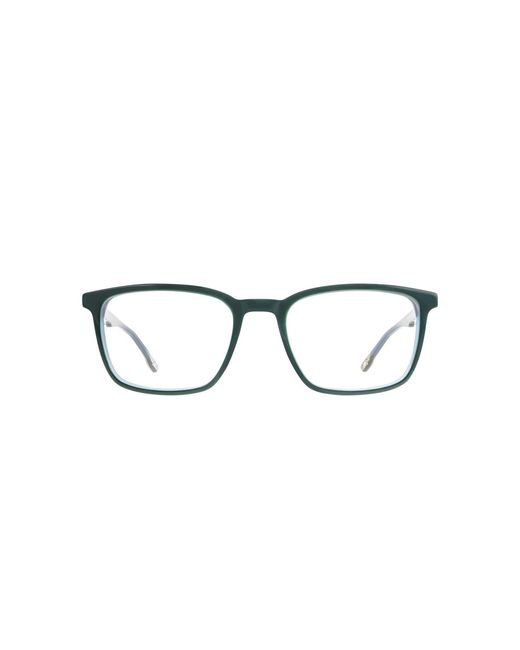 New Balance Black Square Acetate Eyeglasses Online for men