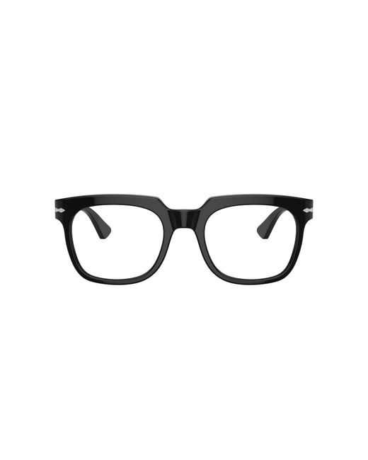 Persol Black Pillow Acetate Eyeglasses Online