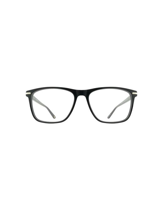London Retro Black Rectangle Acetate Eyeglasses Online