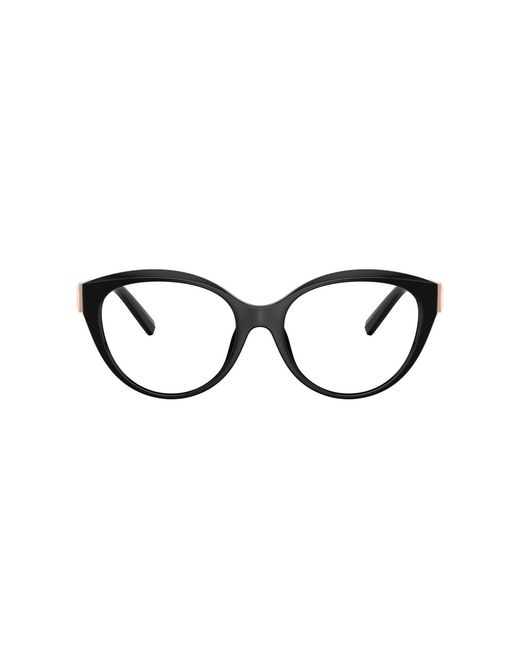 Tiffany & Co Black Cat-Eye Plastic Eyeglasses Online