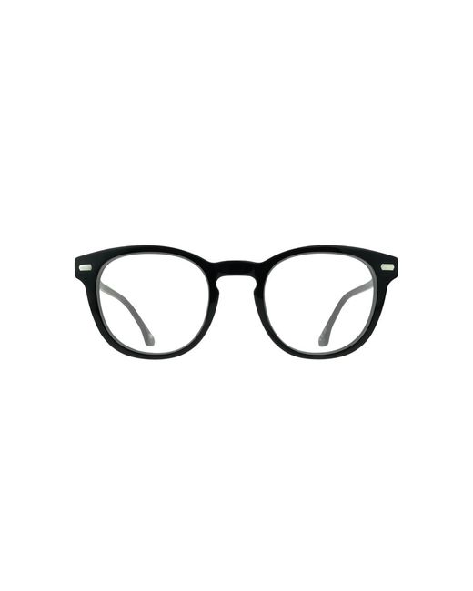Hart Black Phantos Acetate Eyeglasses Online for men
