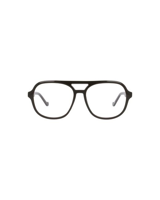 GD Collection Black Pilot Plastic Eyeglasses Online for men