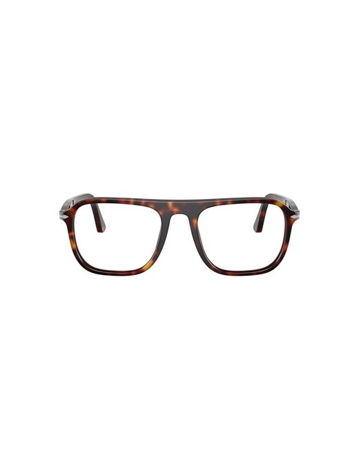 Persol Black Square Acetate Eyeglasses Online