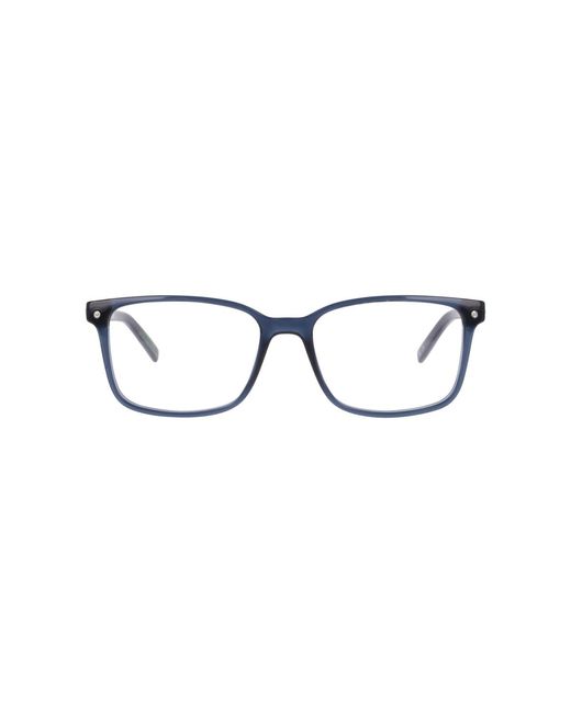 Levi's Black Rectangle Plastic Eyeglasses Online for men