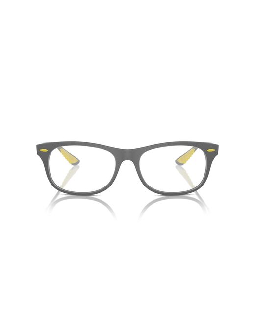 Ray-Ban Black Rx7238f Alice Low Bridge Fit Square Prescription Eyewear Frames