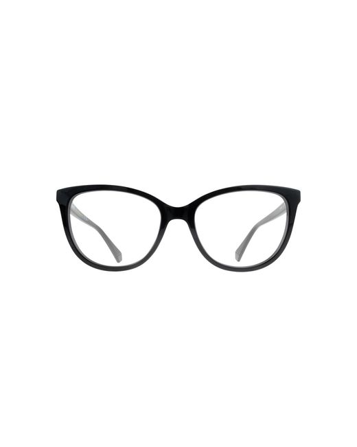 Polaroid Black Rectangle Plastic Eyeglasses Online
