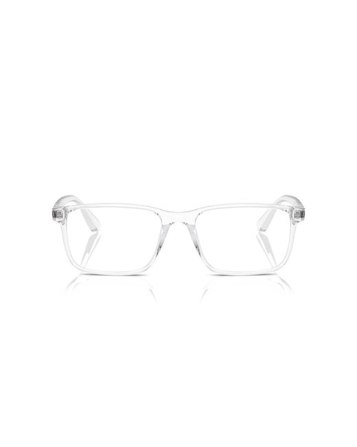 Ray-Ban Black Rectangle Plastic Eyeglasses Online