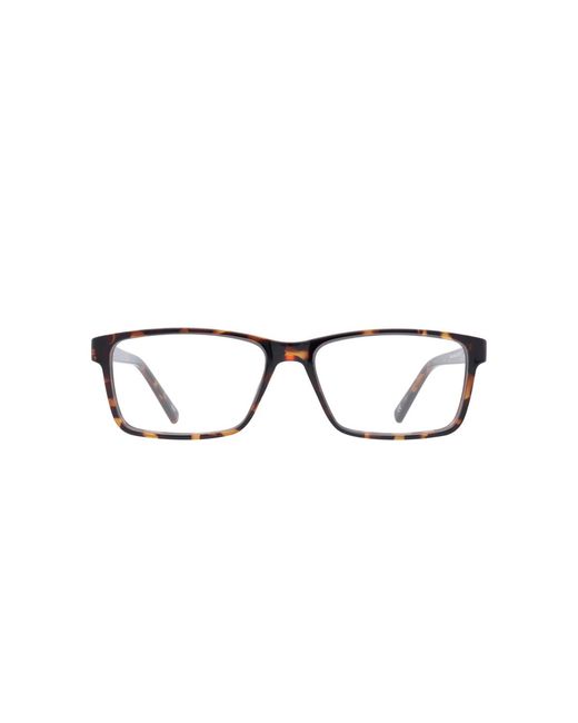 GD Collection Black Rectangle Plastic Eyeglasses Online
