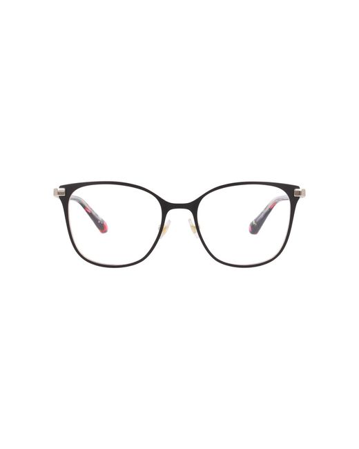 Kate Spade Black Square Metal Eyeglasses Online