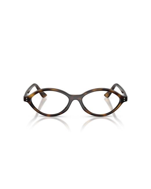 Ray-Ban Black Irregular Plastic Eyeglasses Online