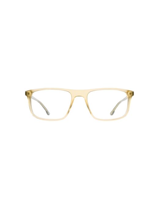 New Balance Black Square Acetate Eyeglasses Online for men