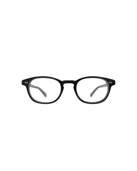 London Retro Black Rectangle Acetate Eyeglasses Online for men