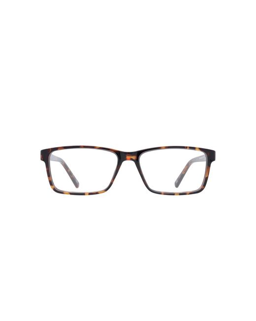 GD Collection Black Rectangle Plastic Eyeglasses Online