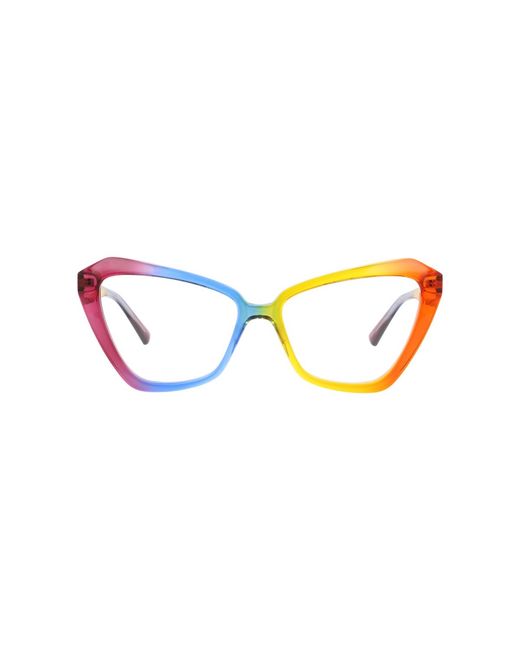 GD Collection Black Cat-Eye Plastic Eyeglasses Online