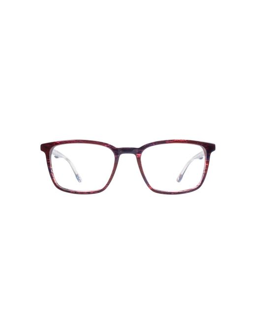 New Balance Black Square Acetate Eyeglasses Online for men