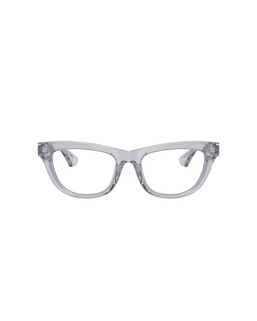 Burberry Black Rectangle Acetate Eyeglasses Online