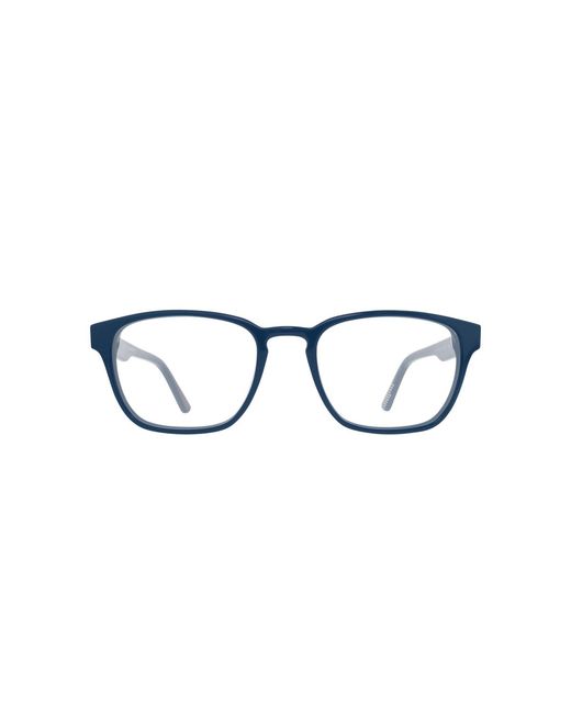 New Balance Black Square Acetate Eyeglasses Online for men