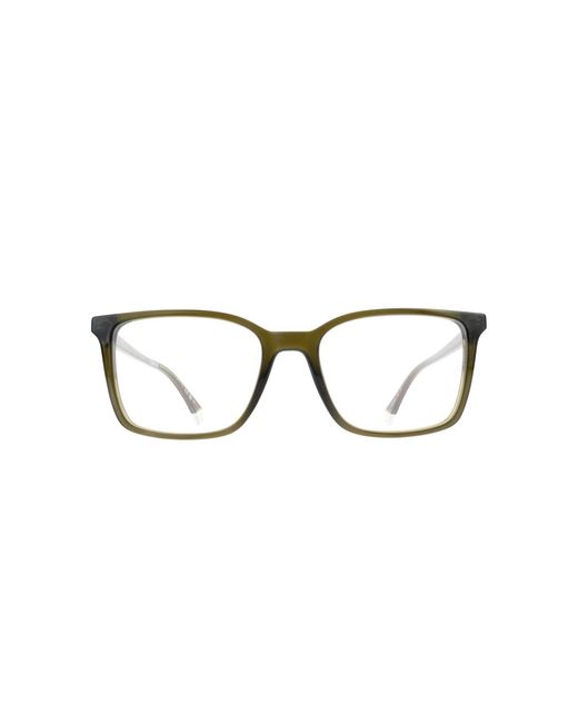 Polaroid Black Rectangle Plastic Eyeglasses Online for men