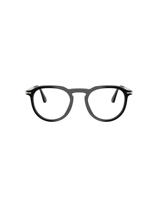 Persol Black Pillow Acetate Eyeglasses Online