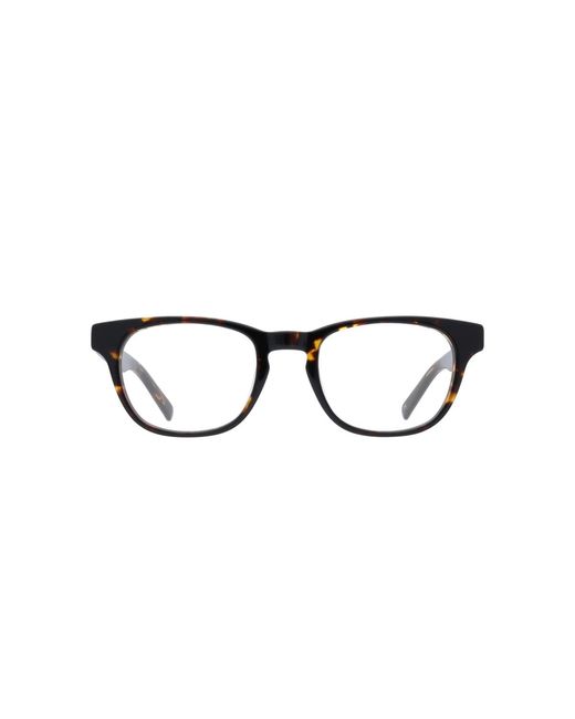 GD Collection Black Rectangle Acetate Eyeglasses Online