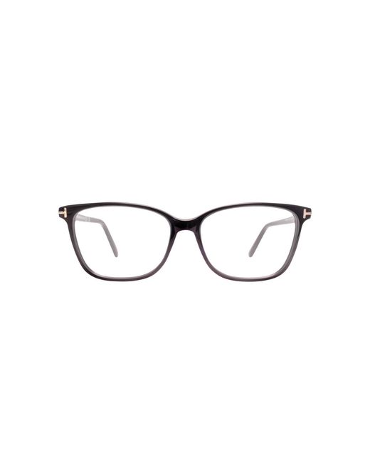Tom Ford Black Square Acetate Eyeglasses Online