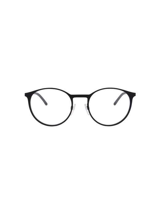 Tommy Hilfiger Black Phantos Metal Eyeglasses Online for men
