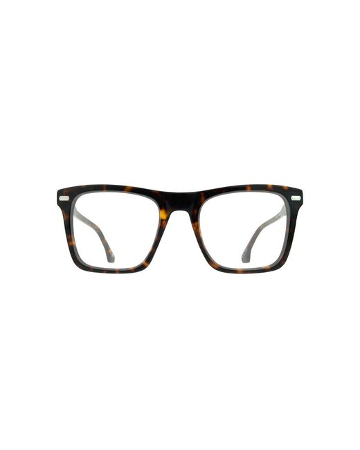 Hart Black Square Acetate Eyeglasses Online for men