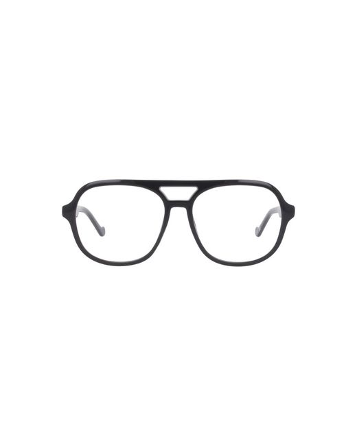GD Collection Black Pilot Plastic Eyeglasses Online for men