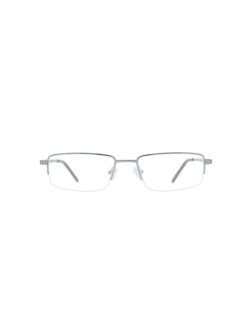 GD Collection Black Rectangle Metal Eyeglasses Online