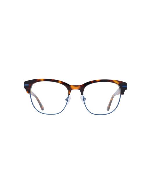 London Retro Black Square Metal Eyeglasses Online