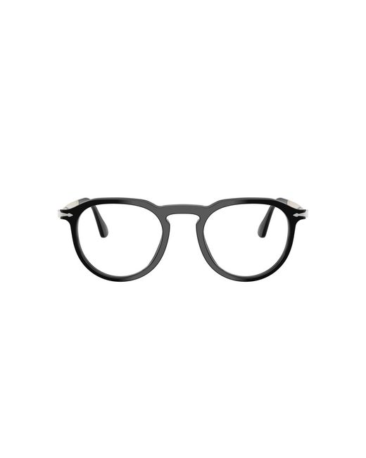 Persol Black Pillow Acetate Eyeglasses Online
